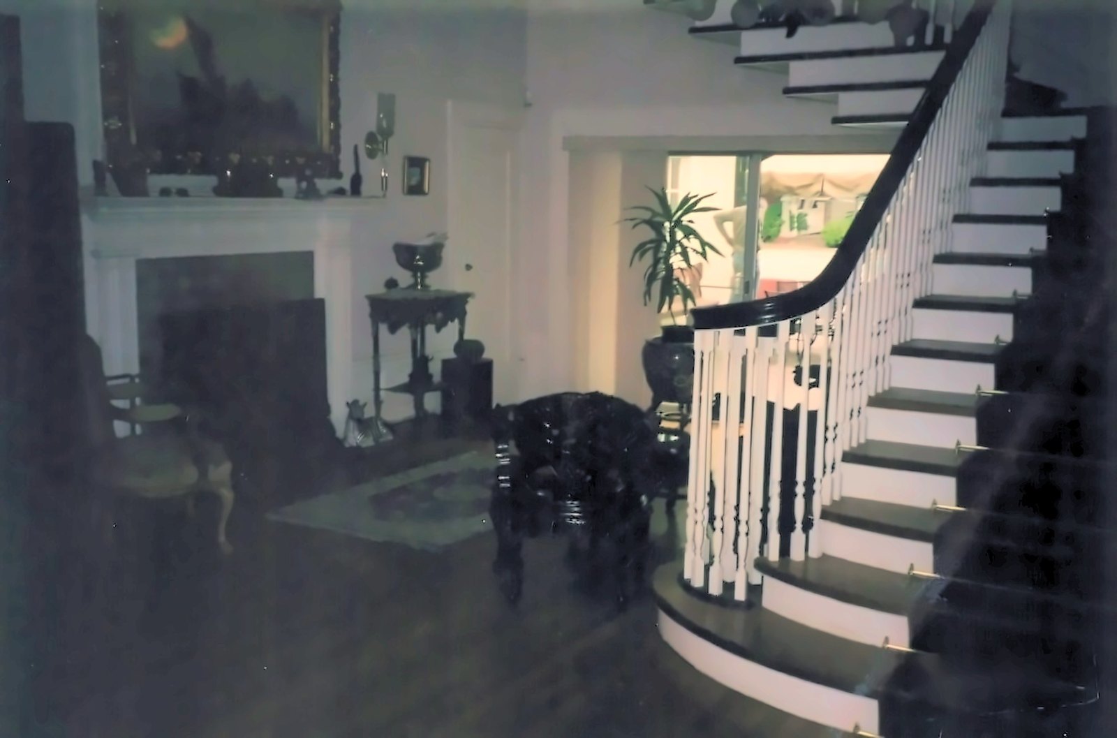 The entrance hall, before