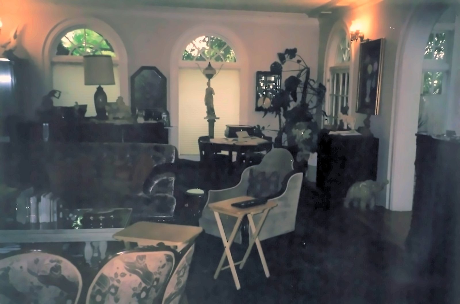 The living room, before