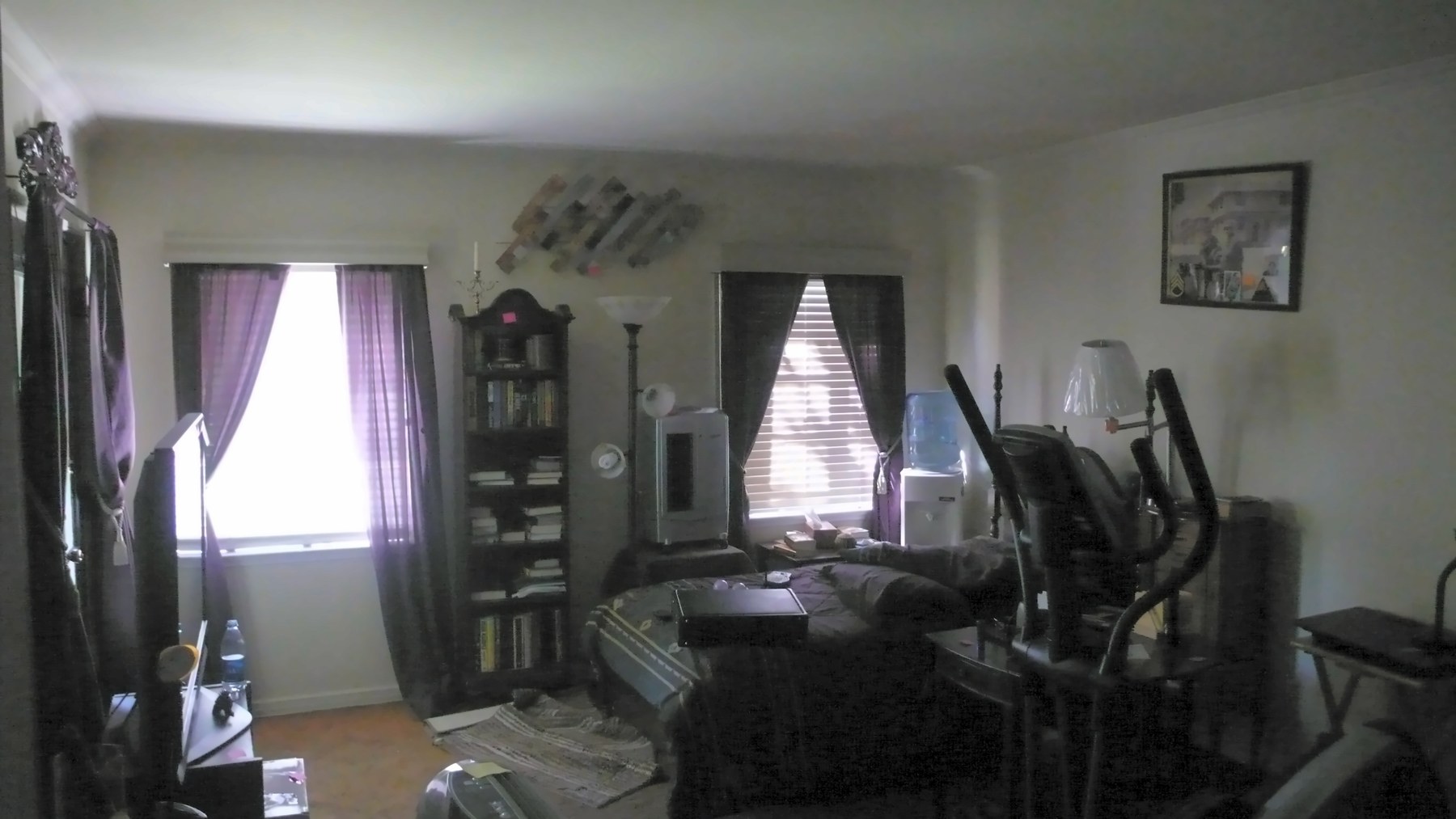 Bedroom two, before