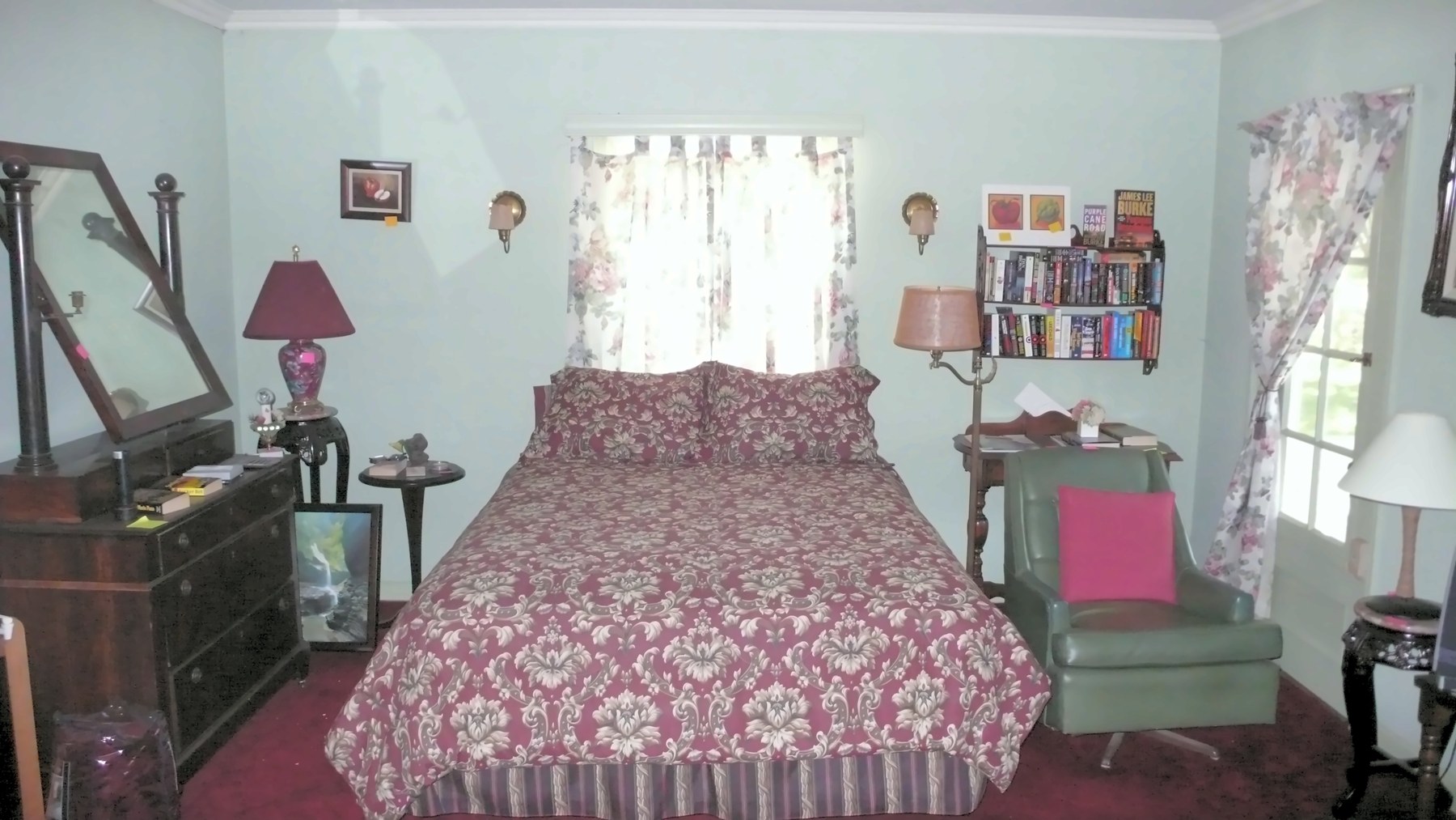 Bedroom three, before